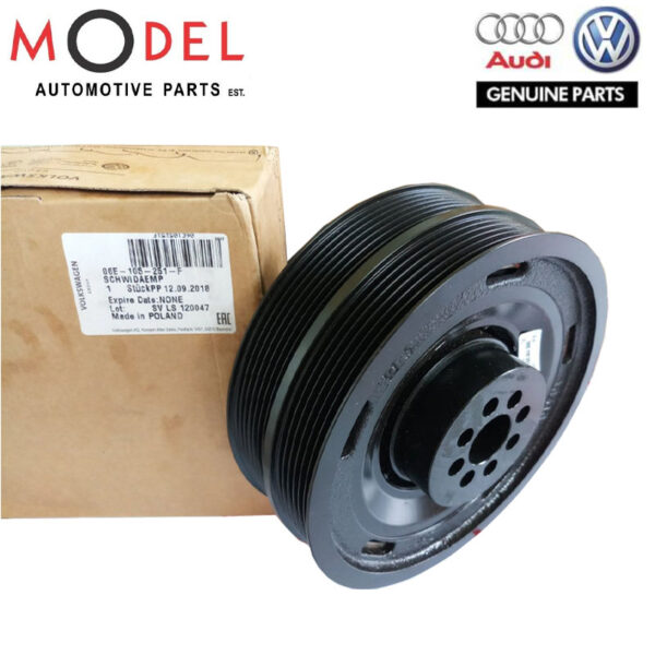Audi Volkswagen Genuine Crankshaft Pulley 06E105251F