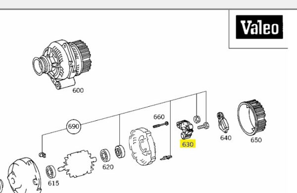 GENUINE MERCEDES BENZ REGULATOR SWITCH 0031540306