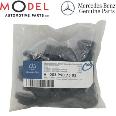 Mercedes-Benz Genuine Attachment Cover Left Spacer Disk Washer 10Pcs 0089907582