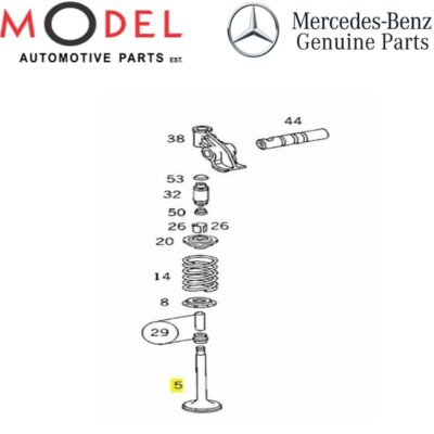 Mercedes-Benz Genuine Intake Valve 1030532101