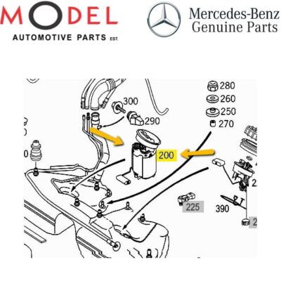 Mercedes-Benz Genuine Fuel Pump