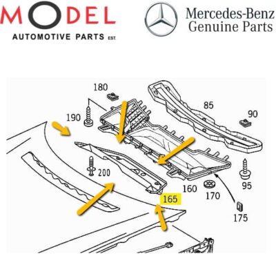 Genuine Air Duct To Engine Hood Insulation