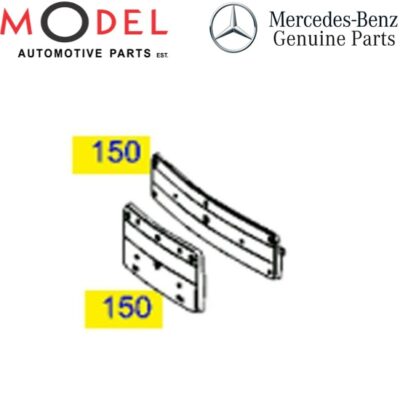 Mercedes-Benz Genuine License Plate Holder 2228850381