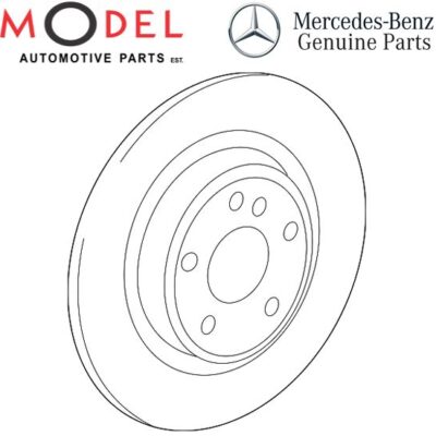 Mercedes-Benz Genuine Rear Brake Disc 2464230812