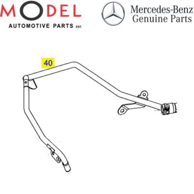 Mercedes-Benz Genuine Coolant Line 2702000700