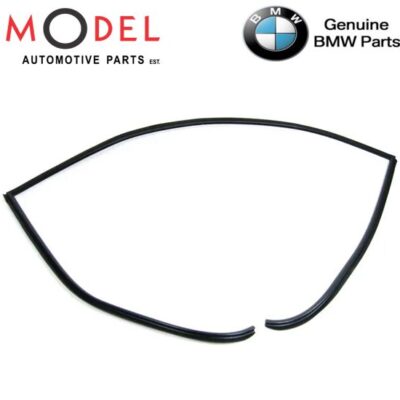 BMW Genuine Rear Windshield Upper Molding Trim 51317027916