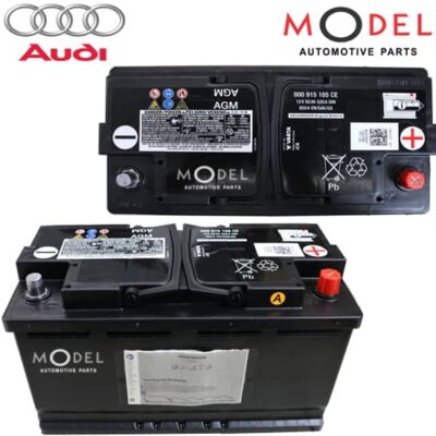 BATTERY 12V 92Ah AGM 000915105CE FROM GENUINE AUDI PARTS