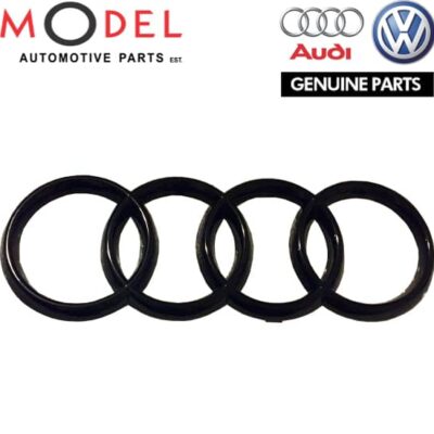 Audi Volkswagen Genuine Radiator Grill Logo Emblem 4H0853605B 2ZZ Black