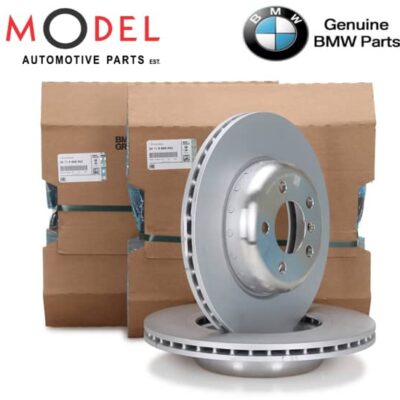 BMW Genuine Front Left And Right Brake Disc 34116896652