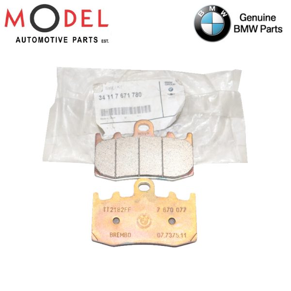 BMW GENUINE BRAKE PAD SET 34117671780