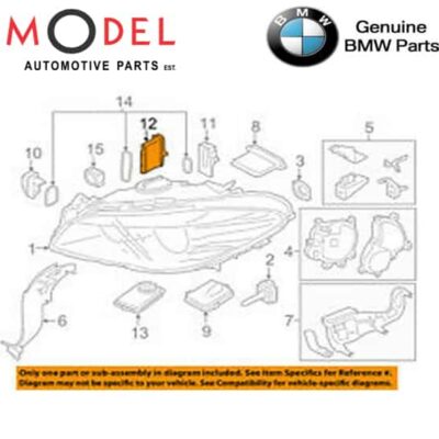 BMW Genuine Footwell Module - 61356823588