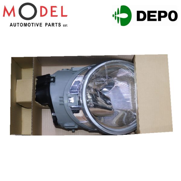 DEPO PASSENGER SIDE HEADLIGHT FOR VOLKSWAGEN 1C0941030B