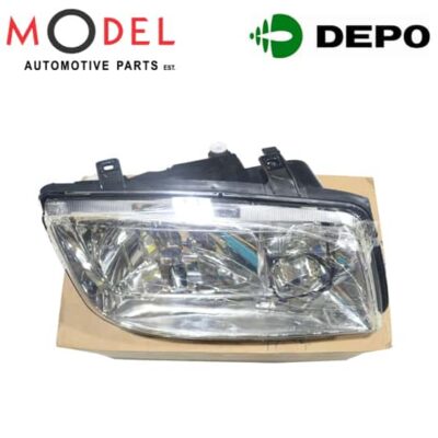 Depo Head Light For Volkswagen 1J5941017BE / 4411138RLDEM