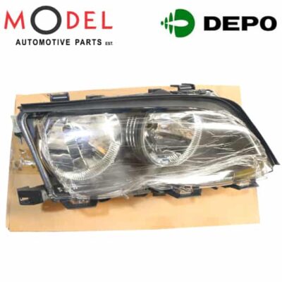 Depo New Headlight Right For BMW 63126910956 / 4441128RLDEMI