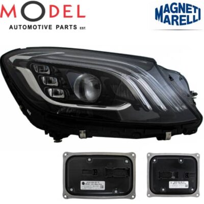 Magneti Marelli Hedlight Xenon Full LEDF With 2 LED ECU Facelift Right Side 2229067803 W222 2013-