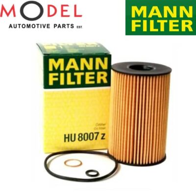 MANN-FILTER New Oil Filter Element For BMW 11427583220 / HU8007Z