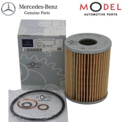 OIL FILTER 0001800009 FROM GENUINE MERCEDES PARTS