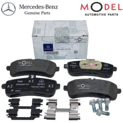 BRAKE PAD REAR 0004203700 (SET) FROM GENUINE MERCEDES PARTS