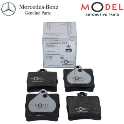 BRAKE PAD REAR 0044209120 / 0024207420 / 0034202720 (SET) GENUINE MERCEDES