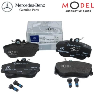 BRAKE PAD FRONT 0054204620 / 2120 / 0220 / 0320 (SET) FROM GENUINE MERCEDES PARTS