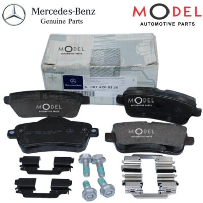 BRAKE PAD REAR 0074208320 (SET) FROM GENUINE MERCEDES PARTS
