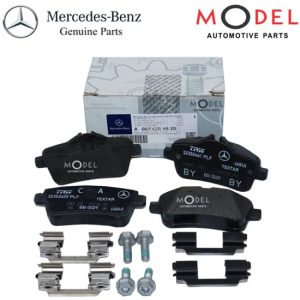 BRAKE PAD REAR 0074209020 / 0064206820 / 0064206320 (SET) GENUINE MERCEDES