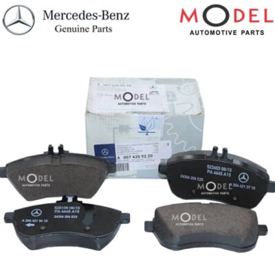 Mercedes-Benz Genuine Front Brake Pad Set 0074209220