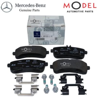 BRAKE PAD REAR 0084201120 (SET) FROM GENUINE MERCEDES PARTS