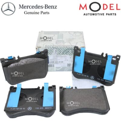 BRAKE PAD FRONT 0084203320 (SET) FROM GENUINE MERCEDES PARTS