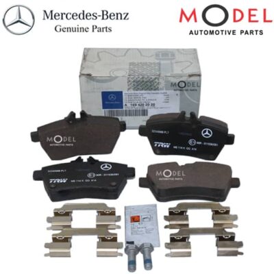 BREAK PAD FRONT 1694202020 / 1694201320 (SET) FROM GENUINE MERCEDES PARTS