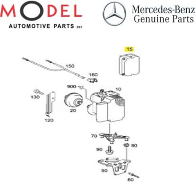 Mercedes-Benz Genuine Hydraulic Control Module - 2115458132