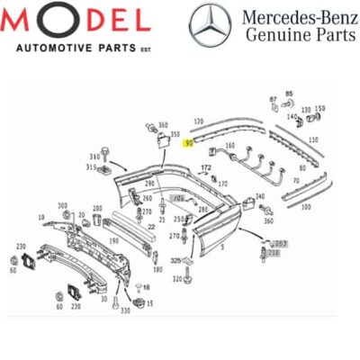 Mercedes-Benz Genuine Rail Right