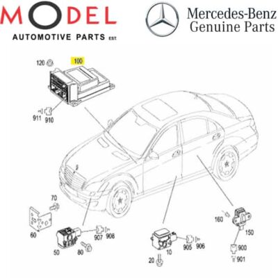 Mercedes-Benz Genuine Airbag Control Unit