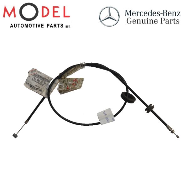 MERCEDES BENZ GENUINE ENGINE HOOD REAR CABLE 2308800159