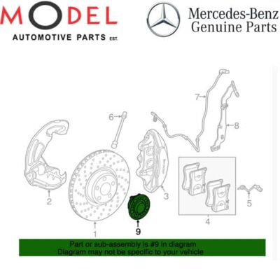 Mercedes-Benz Genuine Wheel Bearing 2313340006