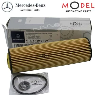 OIL FILTER 2711800109 / 2711800009 / 2711800409 FROM GENUINE MERCEDES PARTS