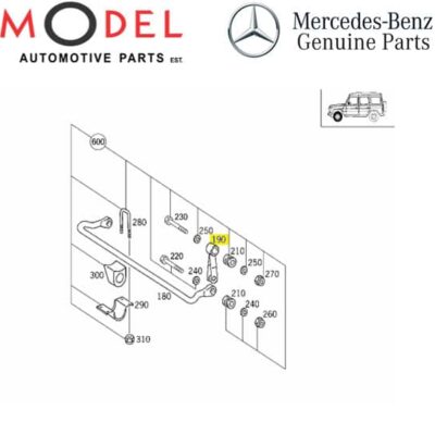 Mercedes-Benz Genuine Front Stabilizer Link 4633200132