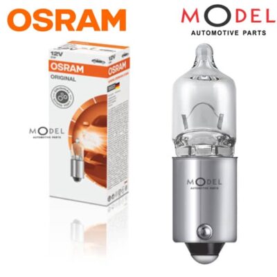 BULB FOR SIGNAL LAMPS WITH METAL BASE 12V 5W BASE BA9s FROM OSRAM 64111