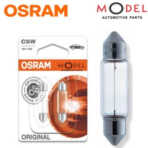 BULB FESTOON C5W 12V 5W BASE SV8.5-8 FROM OSRAM 6418