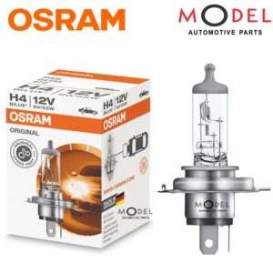 BULB HALOGEN HEADLIGHT H4 12V 60/55W BASE P43t FROM OSRAM 64193