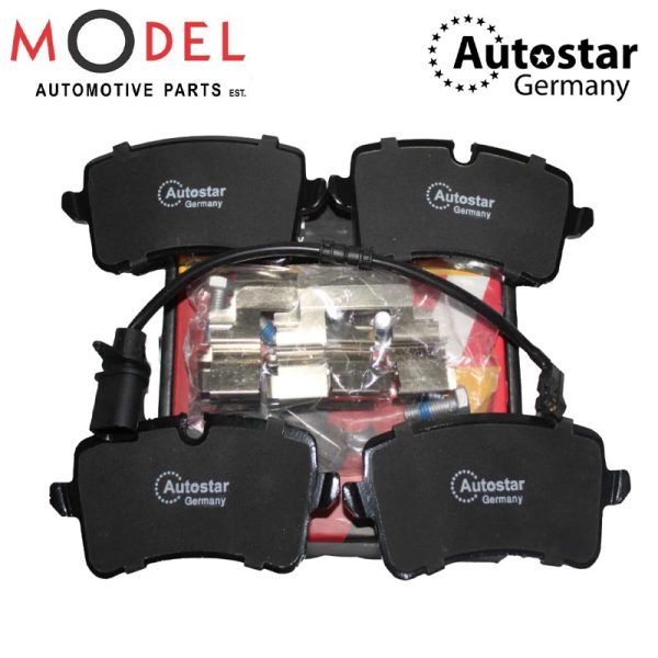 AutoStar Rear Brake Pad Set Audi-Volkswagen 4H0698451M Ceramic