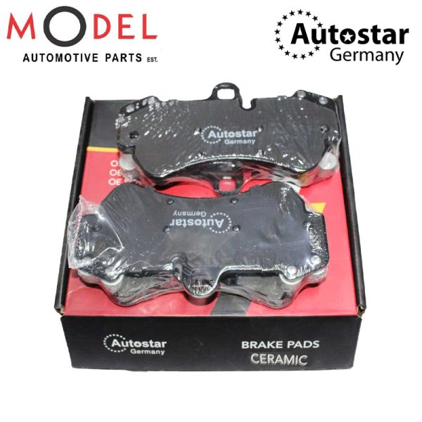 AutoStar Front Brake Pad Set For Audi-Volkswagen 7L0698151S Ceramic