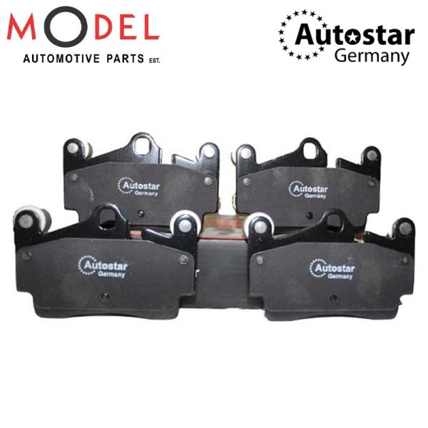 AutoStar Rear Brake Pad Set For Audi-Volkswagen 7L0698451H Ceramic