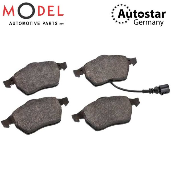 Autostar Front Brake Pad Set For Audi-Volkswagen JZW698151B Ceramic