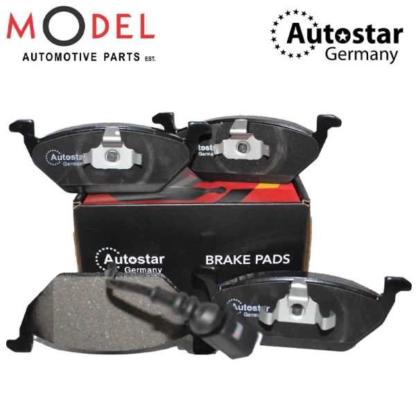 AutoStar Front Brake Pad Set For Audi-Volkswagen JZW698151S / 5N0698151C Ceramic