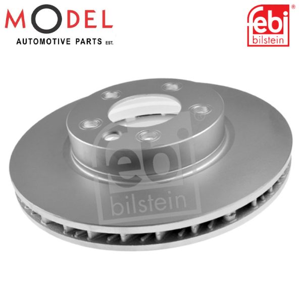 Febi 33165 Front LH Or RH Brake Disc For Audi-Volkswagen 7L6615301P / 7L6615301N