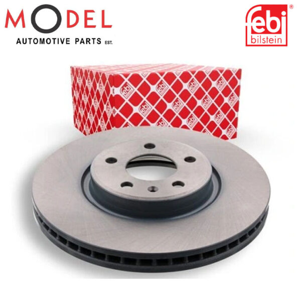 Febi Front LH Or RH Brake Disc For Audi-Volkswagen 44022 / 8R0615301F