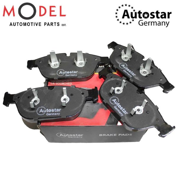 Autostar Front Brake Pad Set For Audi-Volkswagen 8R0698151R Ceramic