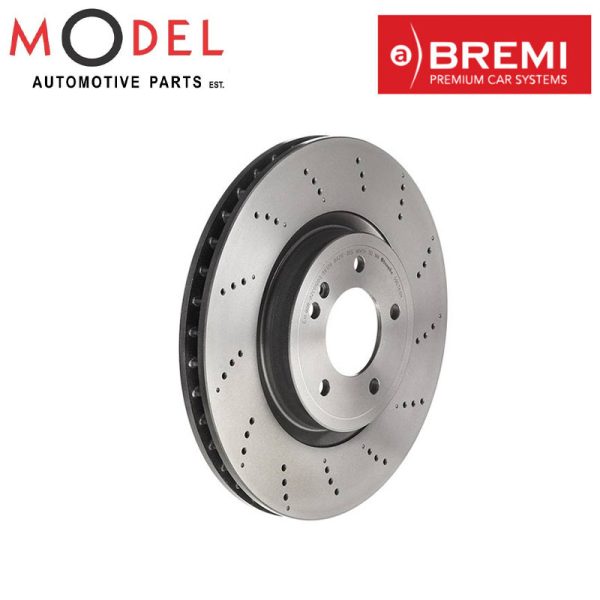 Bremi Rear Left Or Right Brake Disc For Mercedes-Benz 4634230000