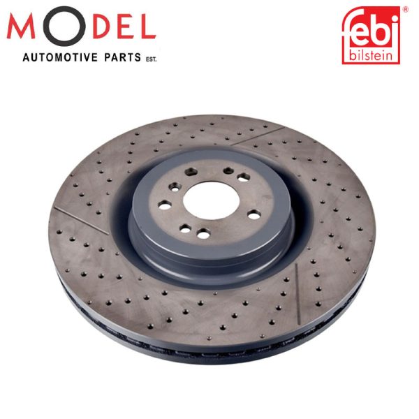 Febi Front Brake Disc Left or Right For Mercedes-Benz 107723 / 1664210512